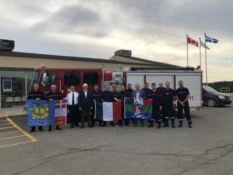 Pompiers Miquelon joel Sauvé CFIM