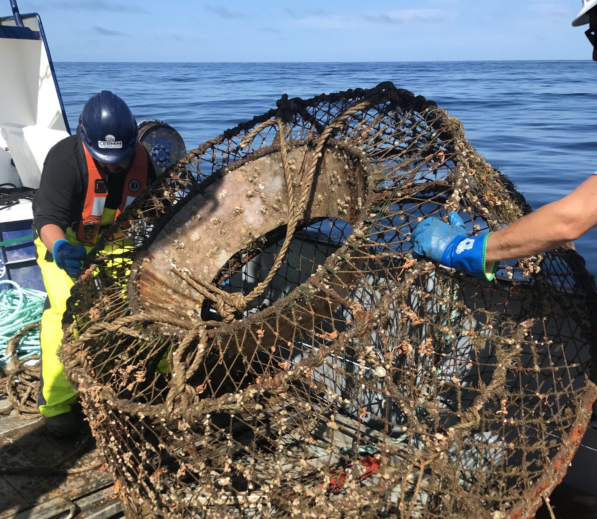 CERMIM refines its technique for recovering ghost fishing gear - CFIM