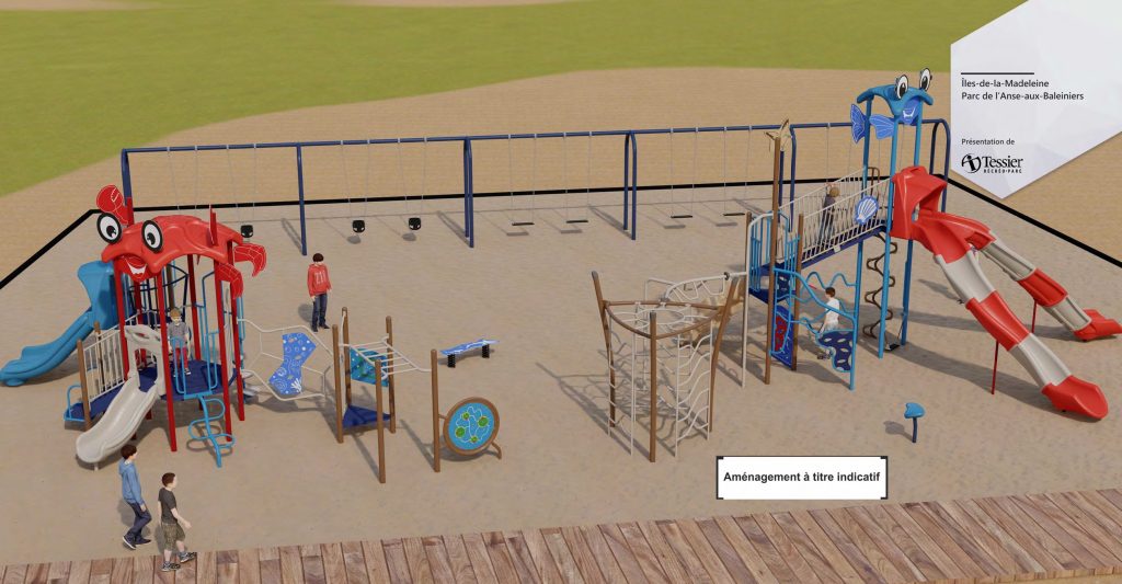 Un nouveau module de jeux dès cet été pour l'AnseauxBaleiniers CFIM