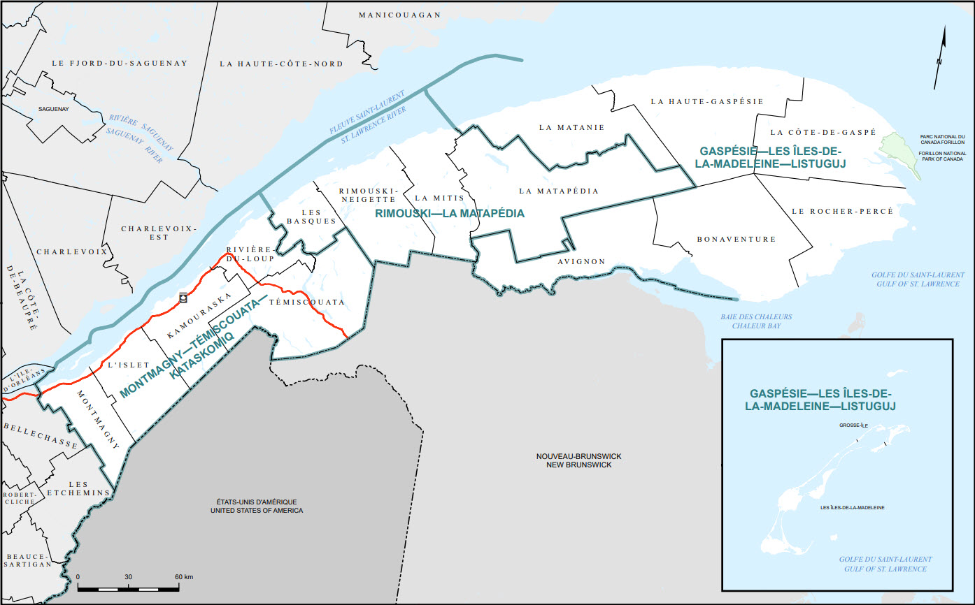 Révision de la carte électorale du Québec - La MRC de Vaudreuil-Soulanges  s'oppose fermement à la proposition de délimitation des circonscriptions  actuelle - MRC de Vaudreuil-Soulanges